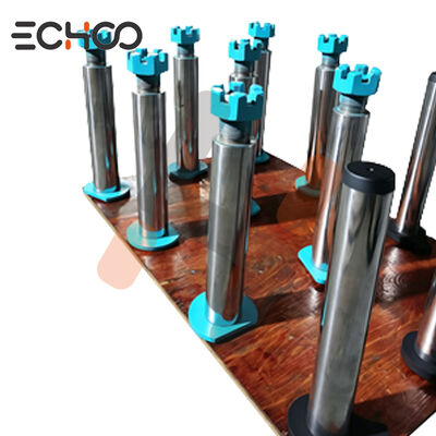 Kualitas  Excavator Bucket Shaft Pin Set for CASE CX210 CX210B CX215B CX350 Boom Top Pin, Boom Bottom Pin, Knuckle Pin Replacement Parts pabrik