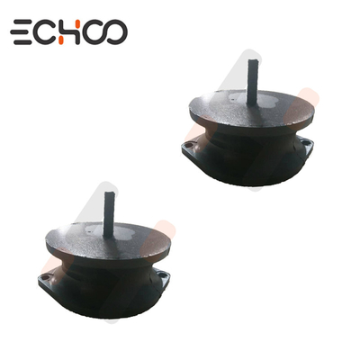 Buffer Karet Hitam untuk HAMM HD75K Compactor Rollers Active dan Passive Vibration Damping