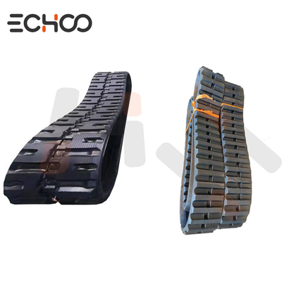 Jalur karet T320 untuk BOBCAT CTL Skid Steer Natural Rubber Undercarriage Parts