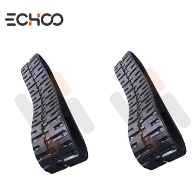 230x72x47 Karet Track Fits Yanmar B15EX Mini Excavator Chassis Komponen