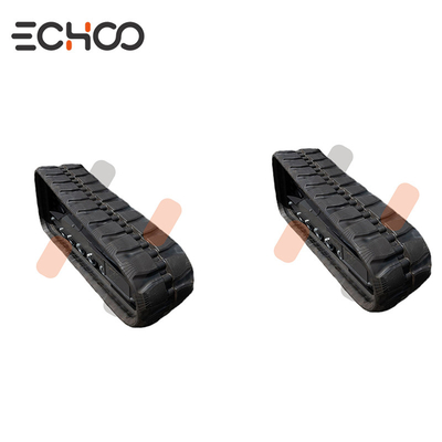 TL12V2 Rubber Track Undercarriage Links Bagian untuk Takeuchi CTL Road Construction Equipment