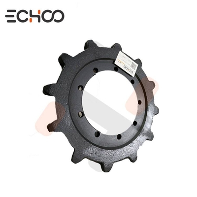 Bagian-bagian kereta bawah tanah Sprocket Crawler untuk penggantian model excavator BOBCAT 418