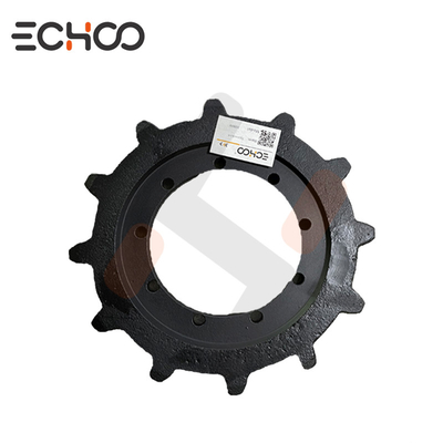 Bagian-bagian kereta bawah tanah Sprocket Crawler untuk penggantian model excavator BOBCAT 418