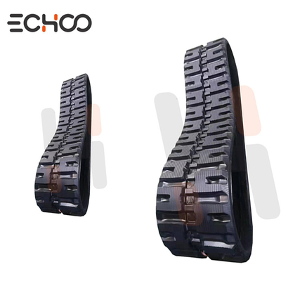 Jalur karet yang cocok untuk Yanmar B50-2A Mini Excavator Undercarriage Frame