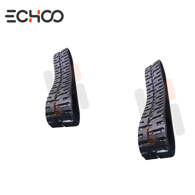 Jalur karet yang cocok untuk Yanmar VIO 35-3 Mini Excavator Undercarriage Frame