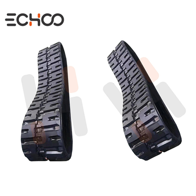 Perlengkapan Undercarriage Track Karet Mini Ekskavator Airman AX15-2