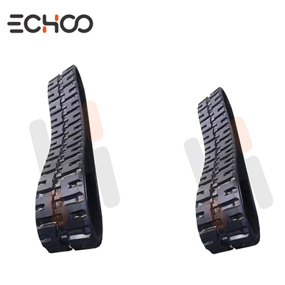 Track Karet 230x96x33 Untuk Komponen Sasis Ekskavator Kompak Airman AX16