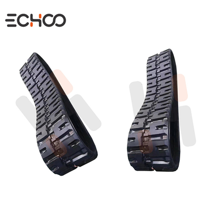 Rangka Undercarriage Track Karet Ekskavator Kompak Airman AX17-2N