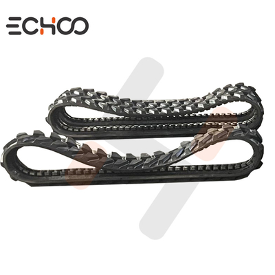 Aichi DM10 Mini Excavator Rubber Track 230X72X43 komponen sasis