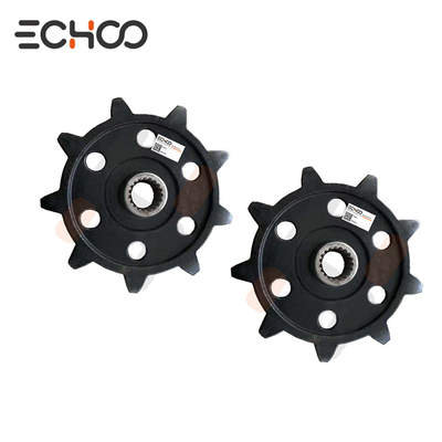 Rantai Sprocket Yanmar C10R-1 Tracked Dumper Aftermarket Bagian Undercarriage