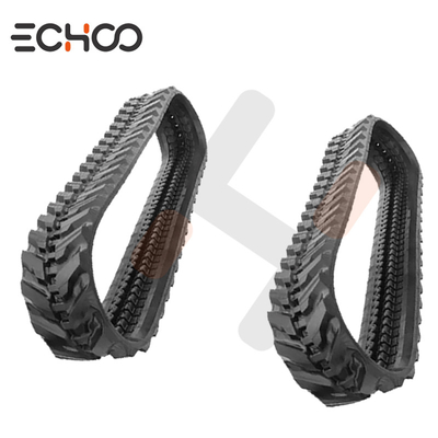 Jalur karet untuk Komatsu PC35MR Mini Excavator Chassis Components