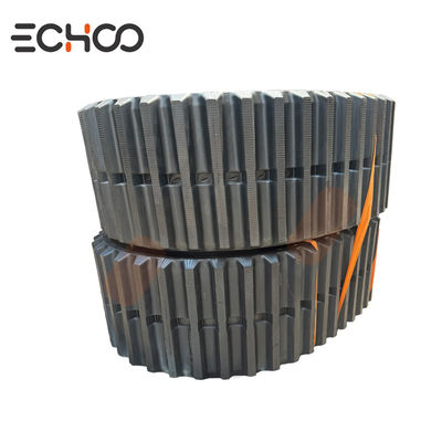 Jalur karet untuk Morooka MST3000VD Crawler Carrier Undercarriage Supplier