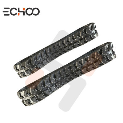 Rantai Karet untuk Mini Ekskavator CAT 302.4 Karet Alam Kualitas Terbaik Suku Cadang Suku Cadang Purnajual